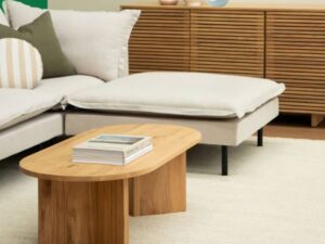bàn sofa gỗ sồi Mỹ KP-OCF110