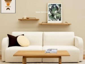 Bàn sofa gỗ sồi mỹ tự nhiên DCFA-001