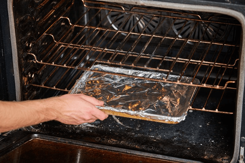 cách hâm nóng thức ăn bằng lò nướng