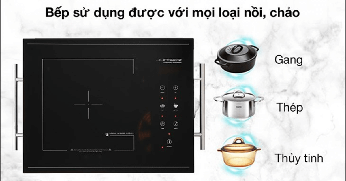 bếp hồng ngoại tốn bao nhiêu tiền điện