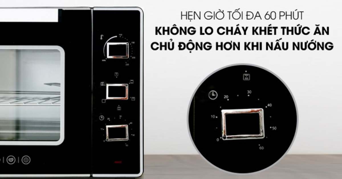 Nên chọn lò nướng hãng nào tốt - Lò nướng Sanaky VH5099S2D 50 lít 