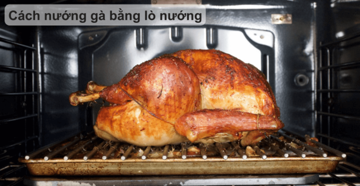 cách làm gà nướng lá chanh bằng lò nướng