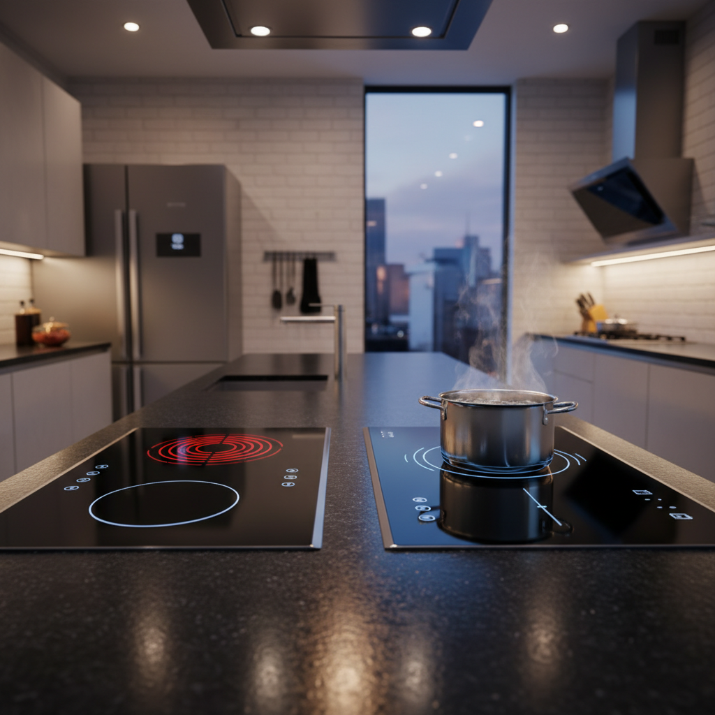 bếp halogen và bếp từ