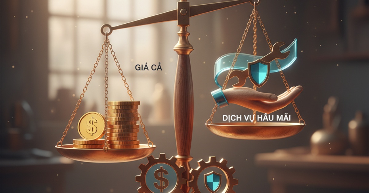 Giá cả và dịch vụ hậu mãi