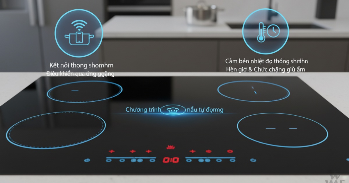 Các tính năng thông minh trên dòng bếp từ WMF