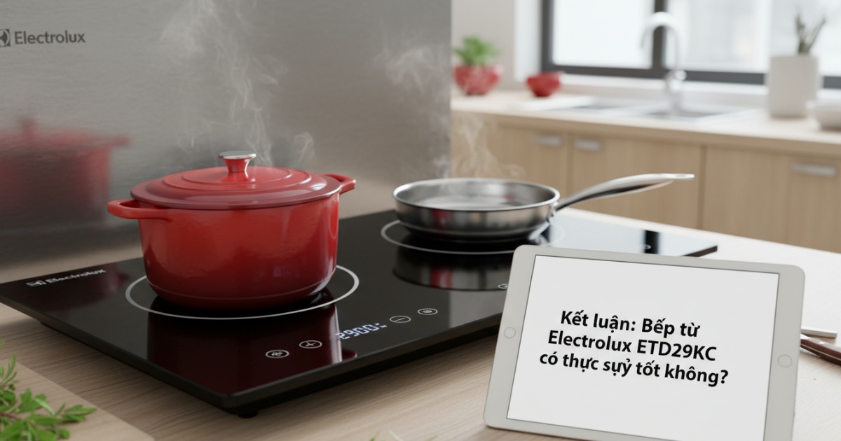Kết luận: Bếp từ Electrolux ETD29KC có thực sự tốt không?