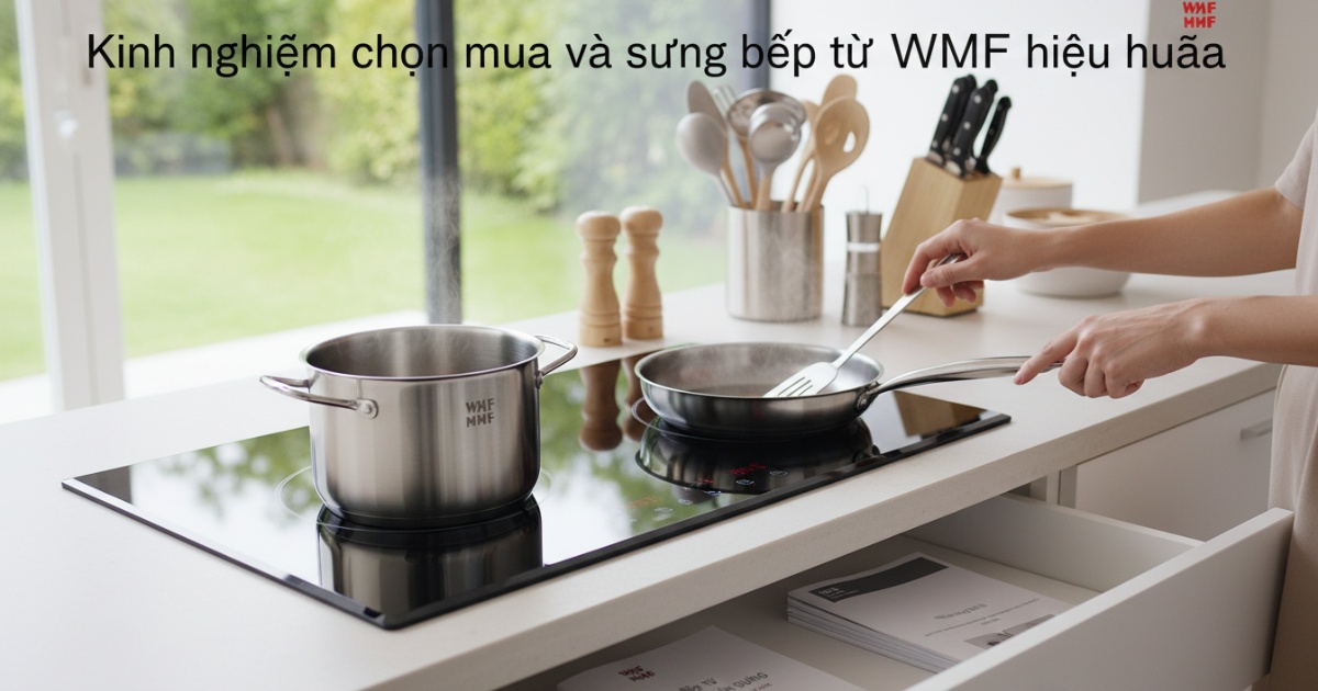 Kinh nghiệm chọn mua và sử dụng bếp từ WMF hiệu quả
