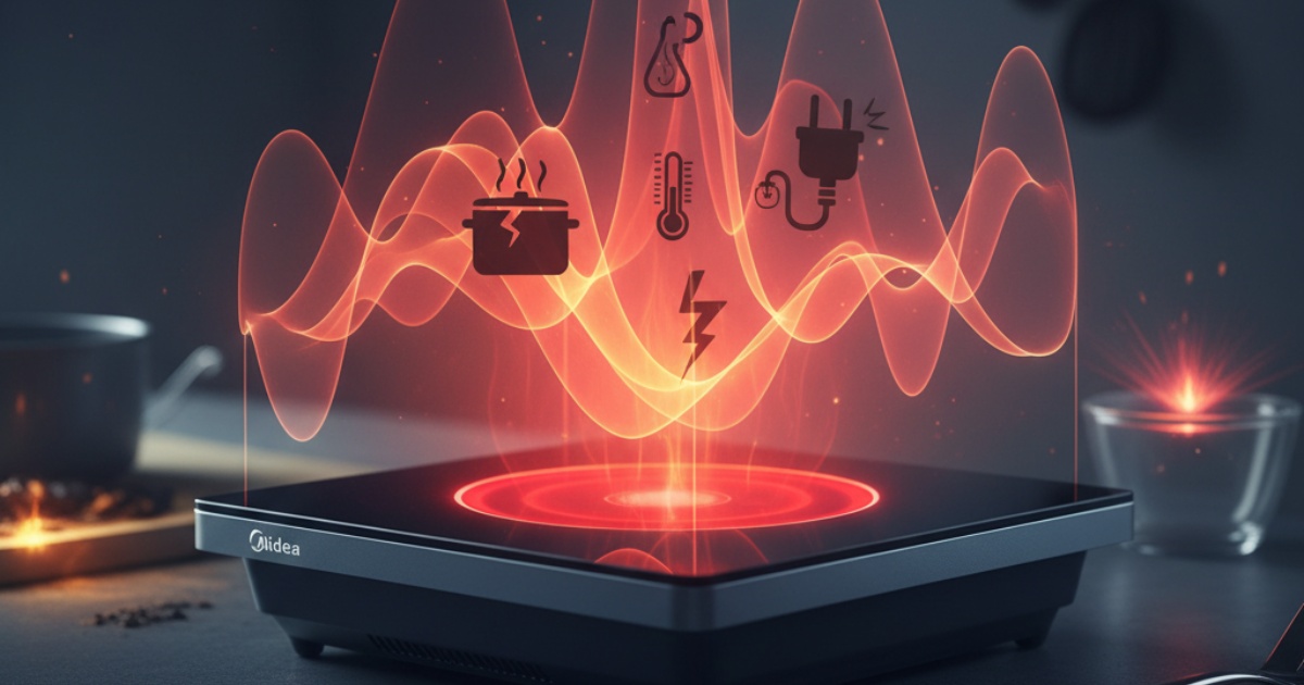 những hạn chế cần cân nhắc bếp hồng ngoại Midea có tốt không