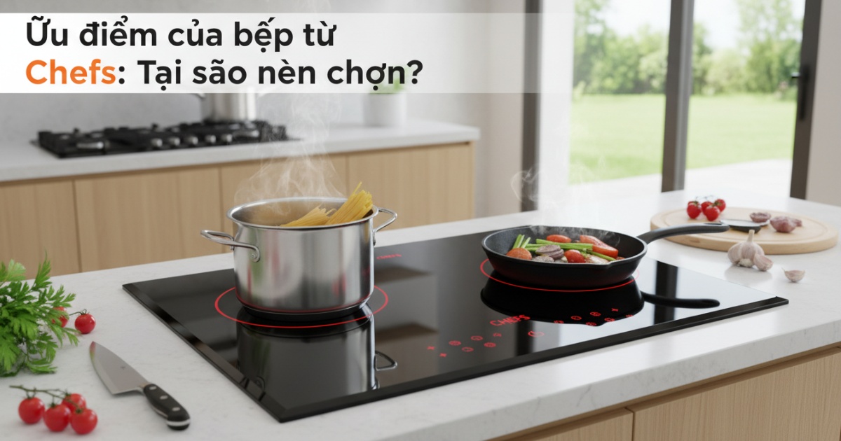 Ưu điểm của bếp từ Chefs: Tại sao nên chọn?