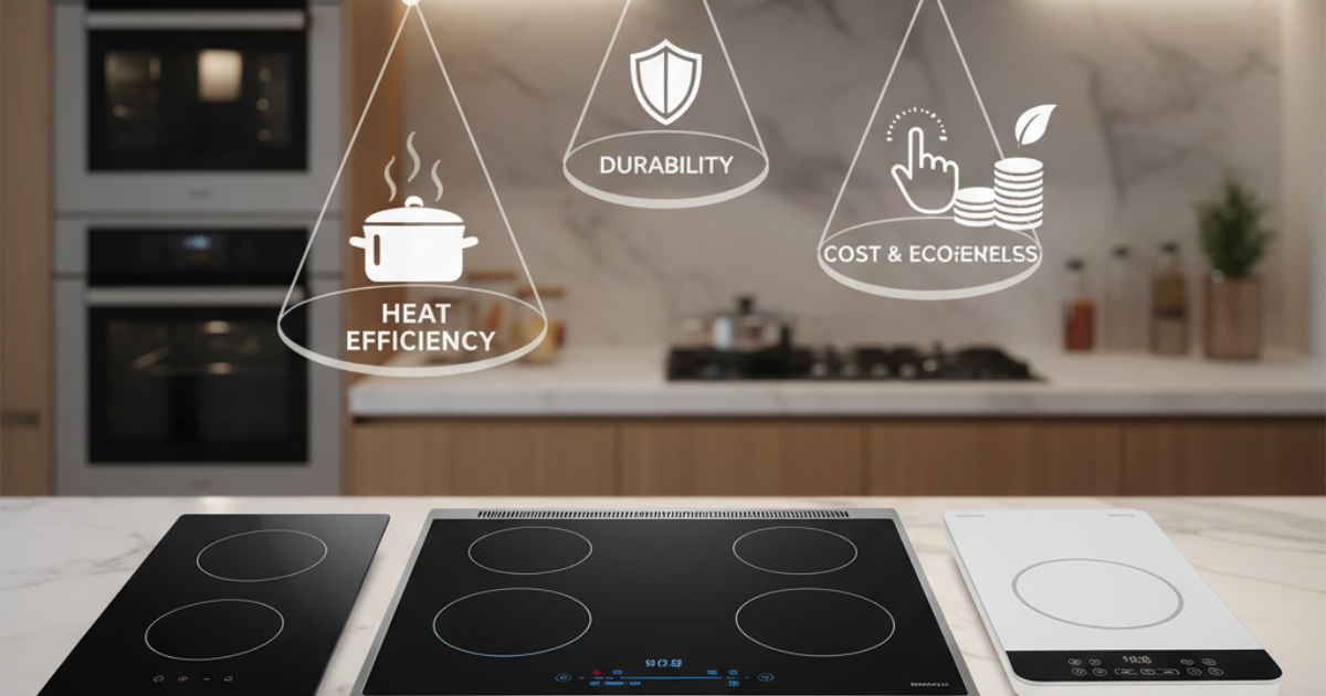 Bếp hồng ngoại loại nào tốt và các tiêu chí đánh giá chất lượng