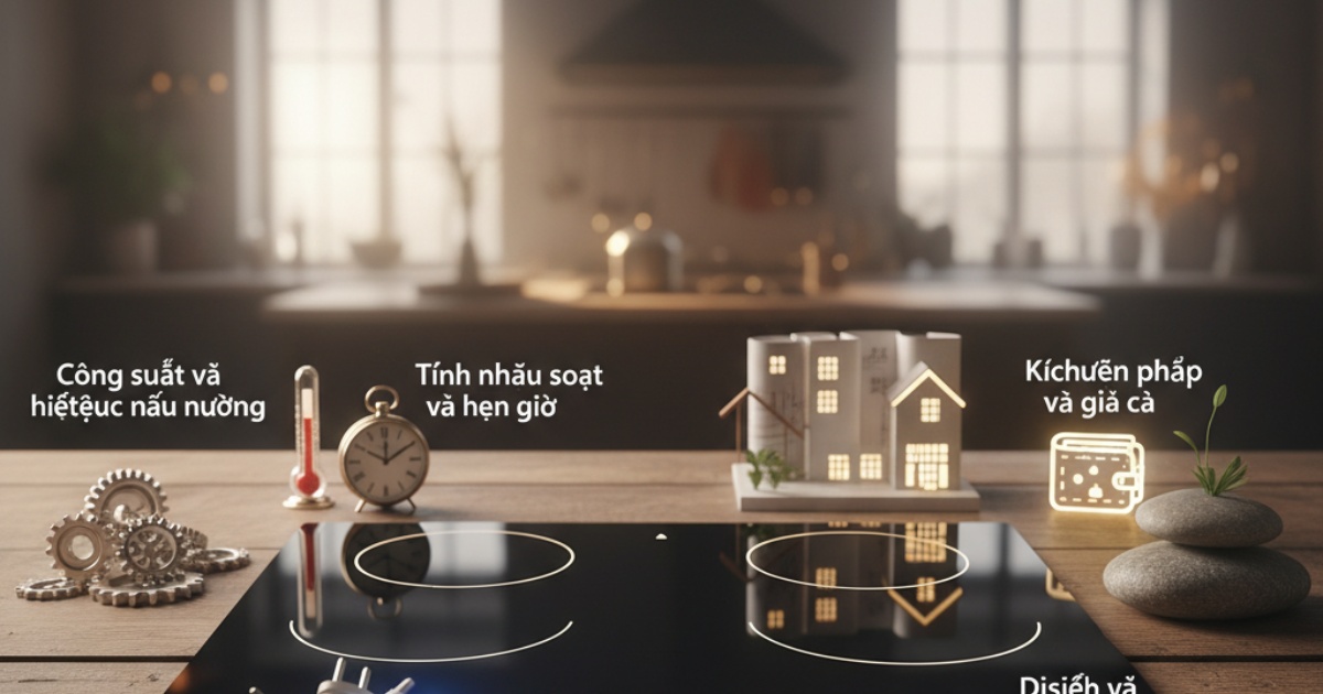 Các tiêu chí quan trọng khi lựa chọn thương hiệu bếp từ