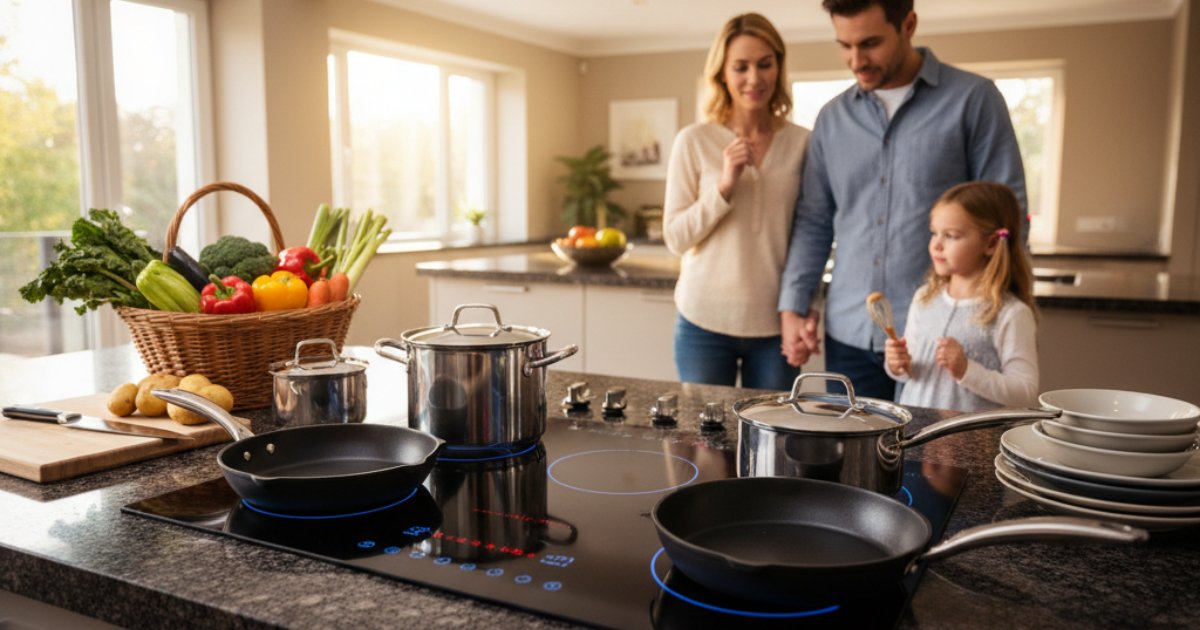 Cách chọn công suất và số vùng nấu phù hợp cho gia đình