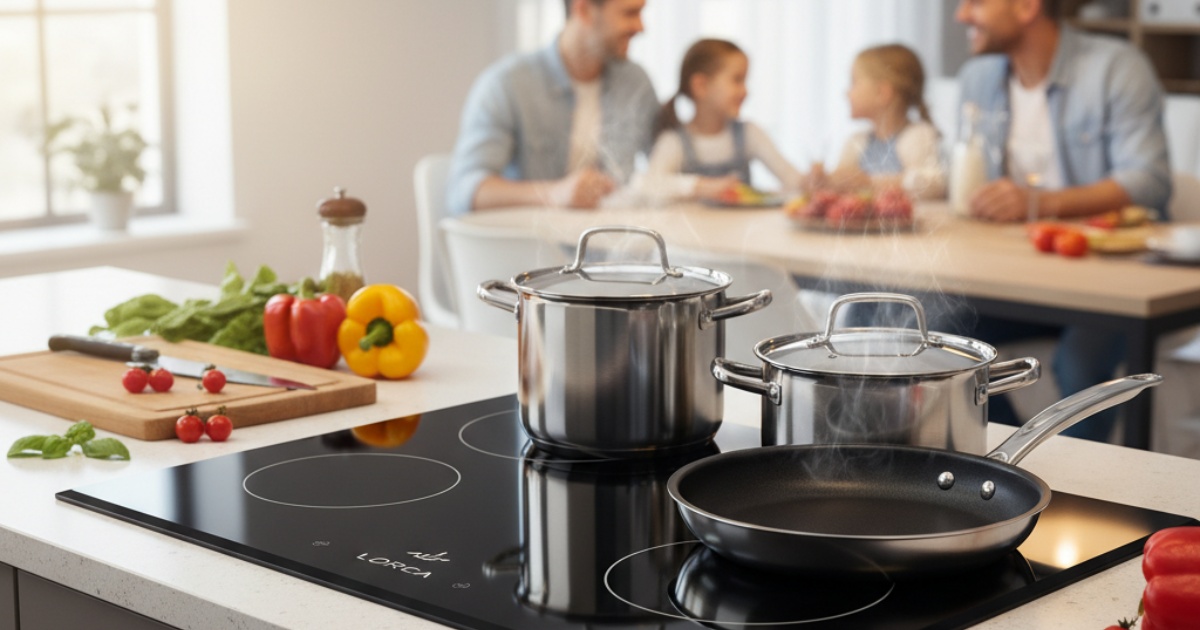 Đánh giá chi tiết bếp từ Lorca có tốt không cho gia đình