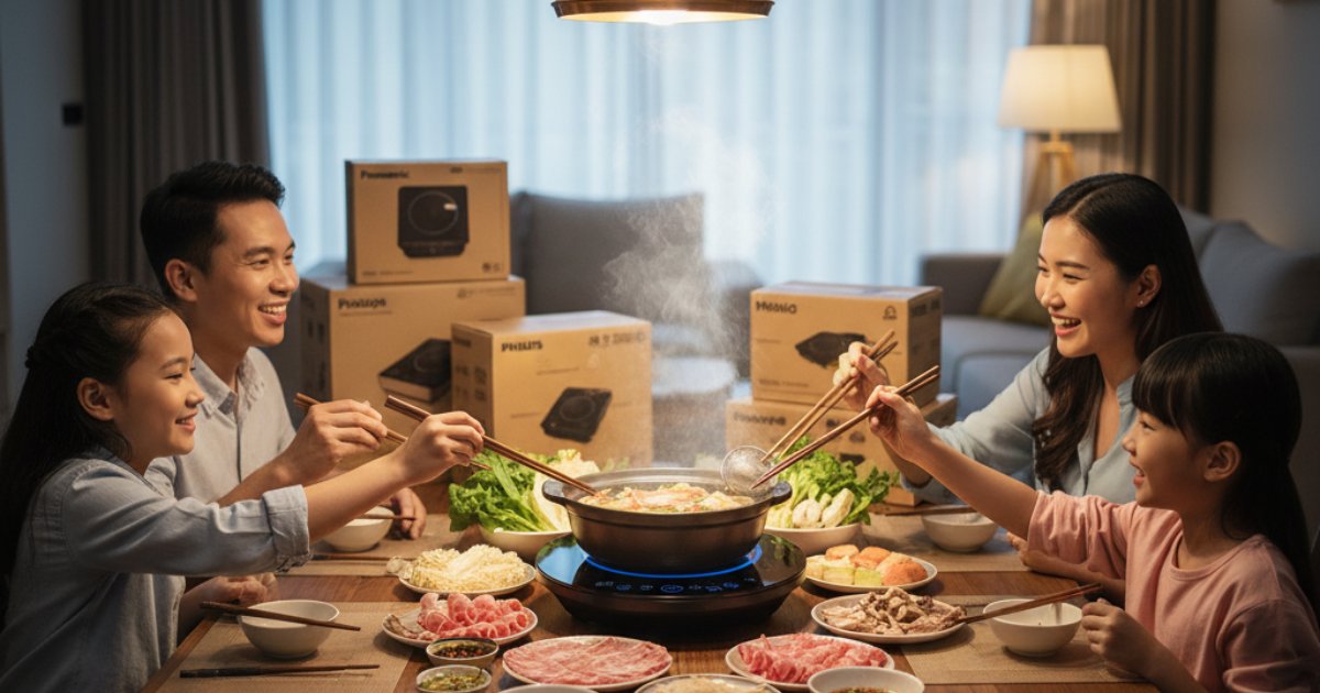Giải đáp thắc mắc bếp từ ăn lẩu hãng nào tốt cho gia đình