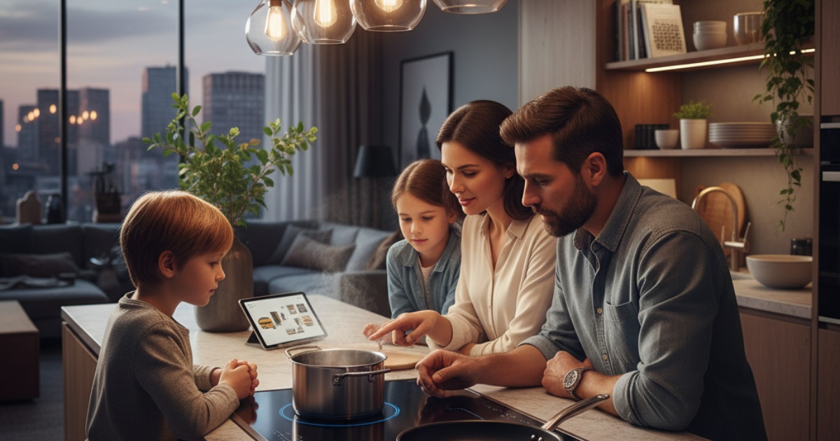 Kinh nghiệm chọn mua bếp từ phù hợp cho gia đình - Bếp từ Faster của nước nào