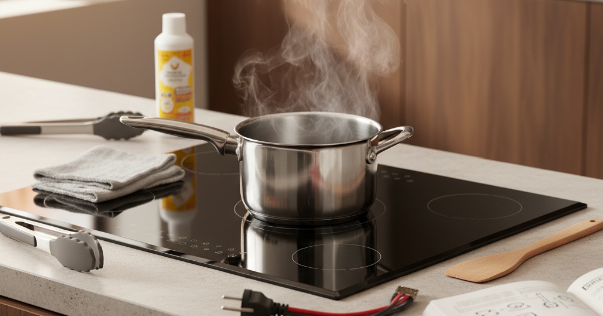 Kinh nghiệm sử dụng bếp từ bền bỉ và hạn chế lỗi