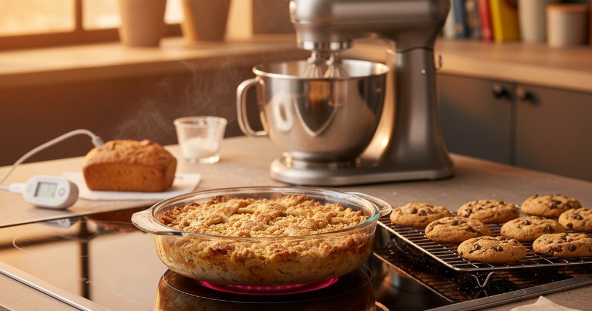 Lợi ích của việc nướng bánh bằng bếp hồng ngoại