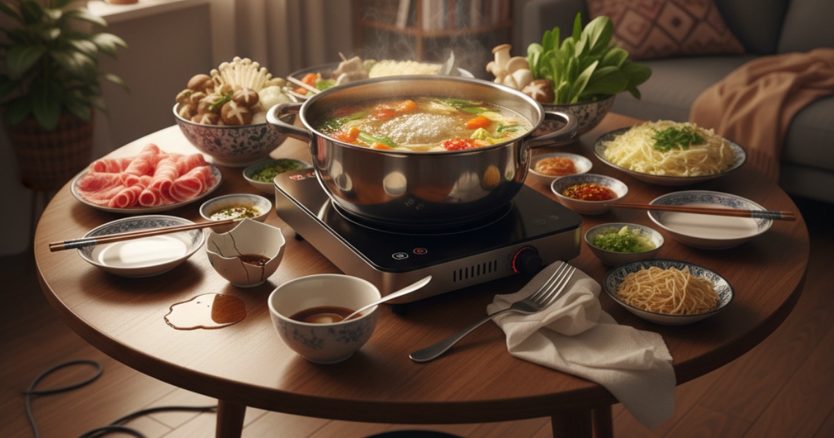 Những sai lầm cần tránh khi sử dụng bếp từ ăn lẩu
