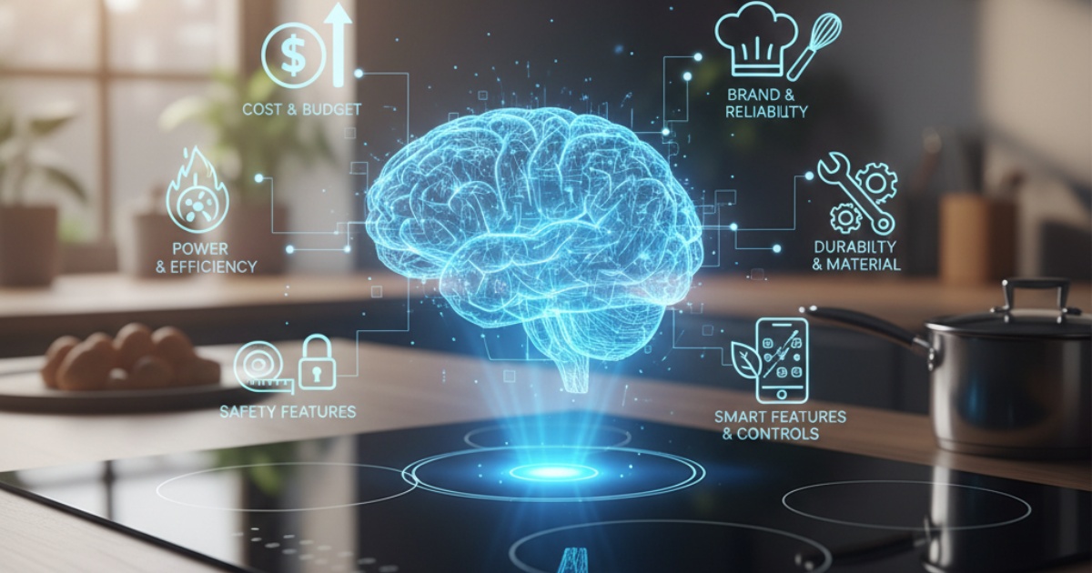 Những tiêu chí quan trọng khi quyết định mua bếp từ