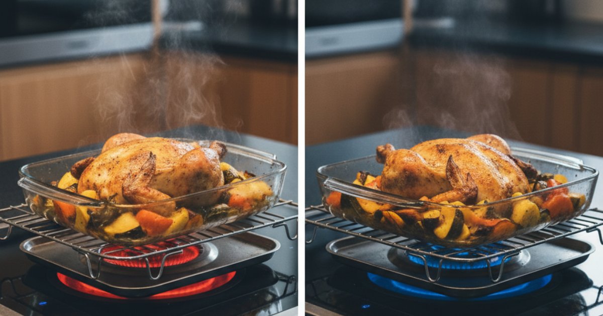 So sánh khả năng nướng của bếp hồng ngoại và bếp từ