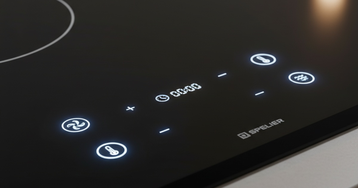 Ý nghĩa các ký hiệu trên bảng điều khiển bếp từ Spelier