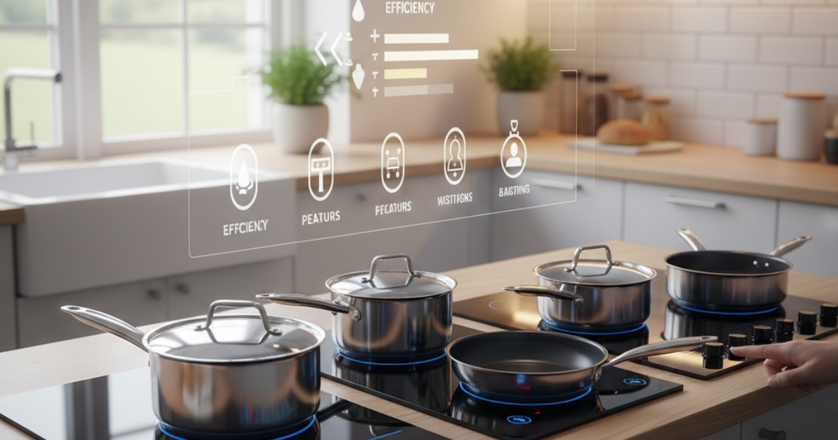 Bếp từ gia đình loại nào tốt và các tiêu chí lựa chọn hàng đầu