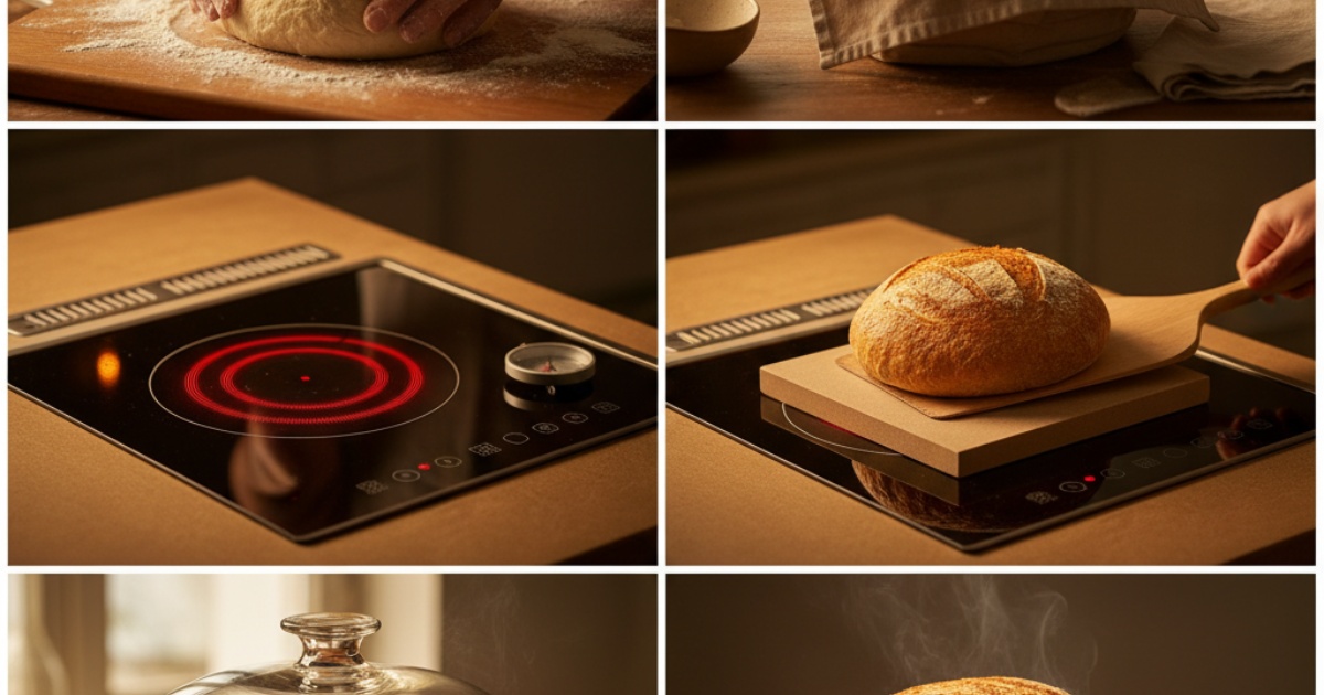 Các bước thực hiện nướng bánh mì bằng bếp hồng ngoại đúng cách