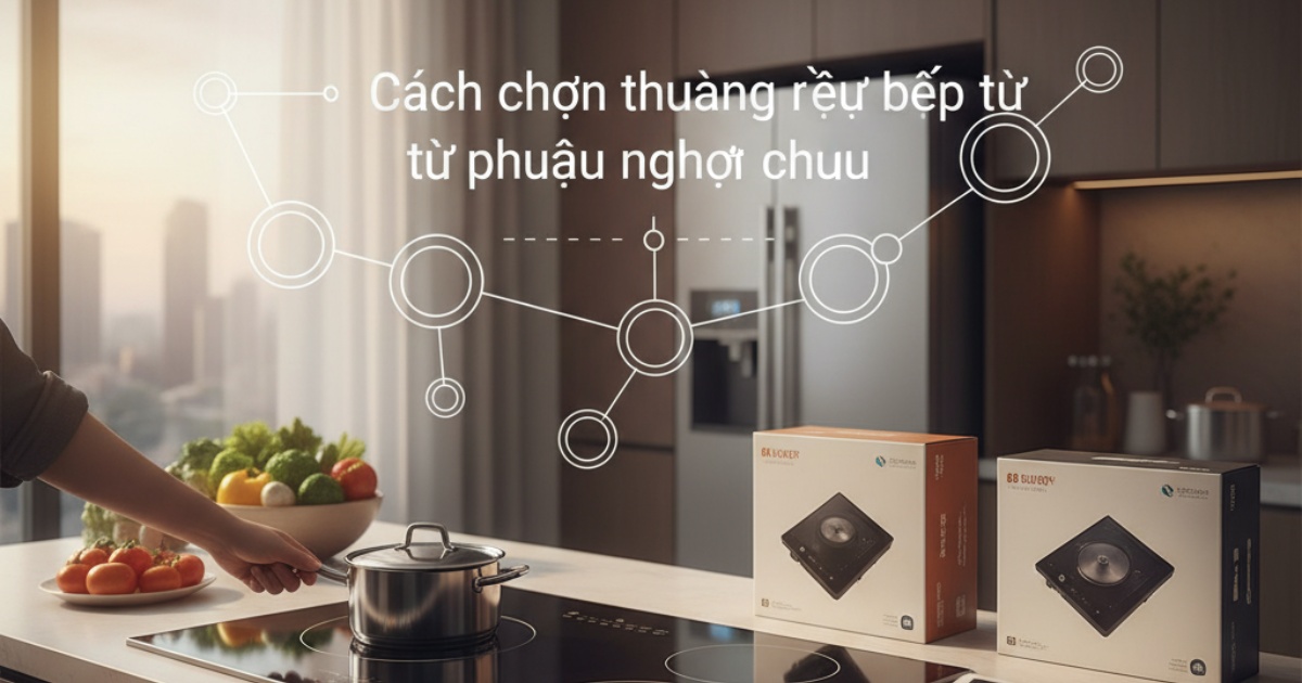 Cách chọn thương hiệu bếp từ phù hợp nhu cầu