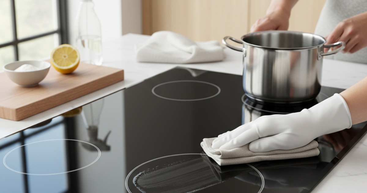 Cách vệ sinh bếp từ Hafele luôn bền đẹp như mới