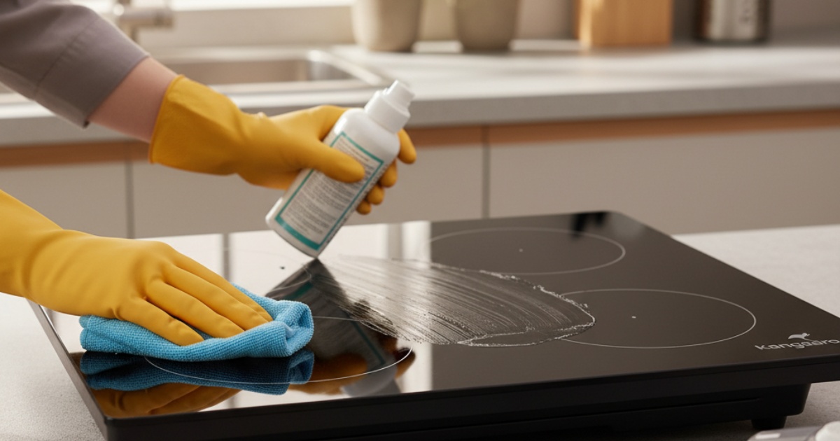 Cách vệ sinh và bảo quản bếp hồng ngoại Kangaroo bền lâu