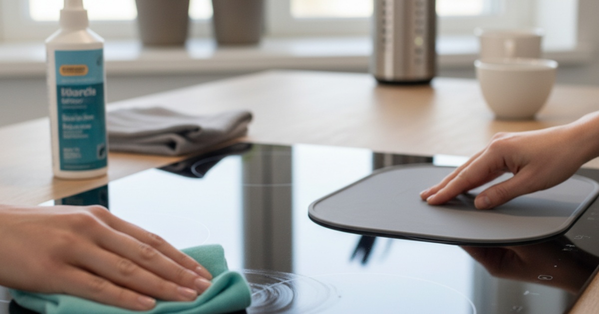 Cách vệ sinh và bảo quản bếp từ Electrolux lâu bền