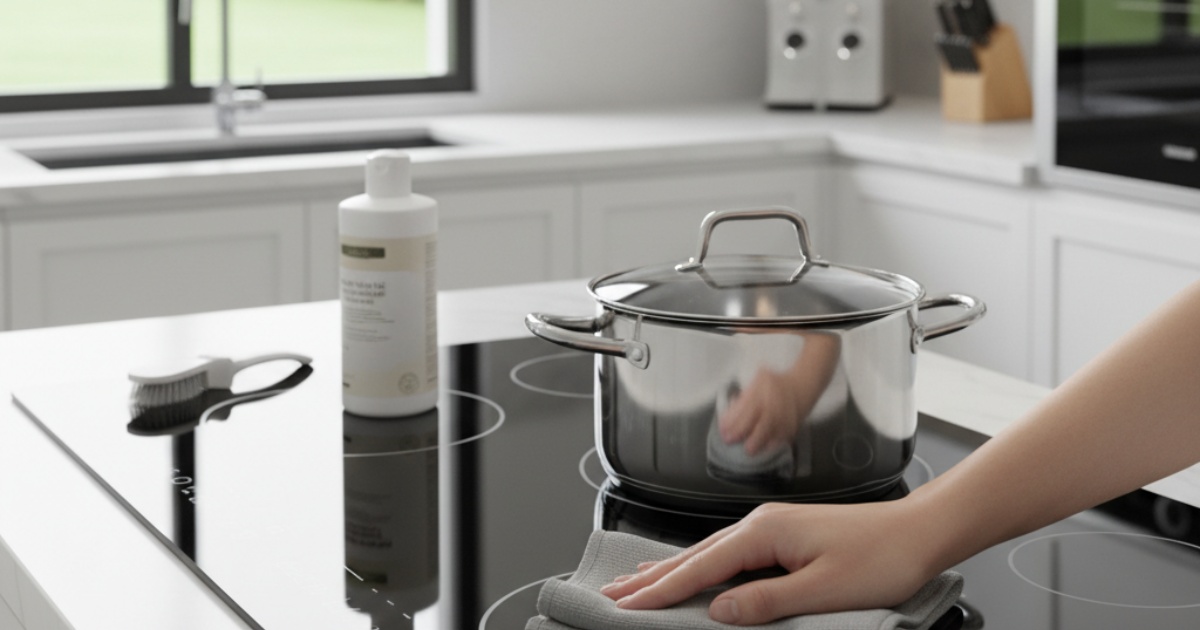 Cách vệ sinh và bảo quản bếp từ Malloca đúng cách