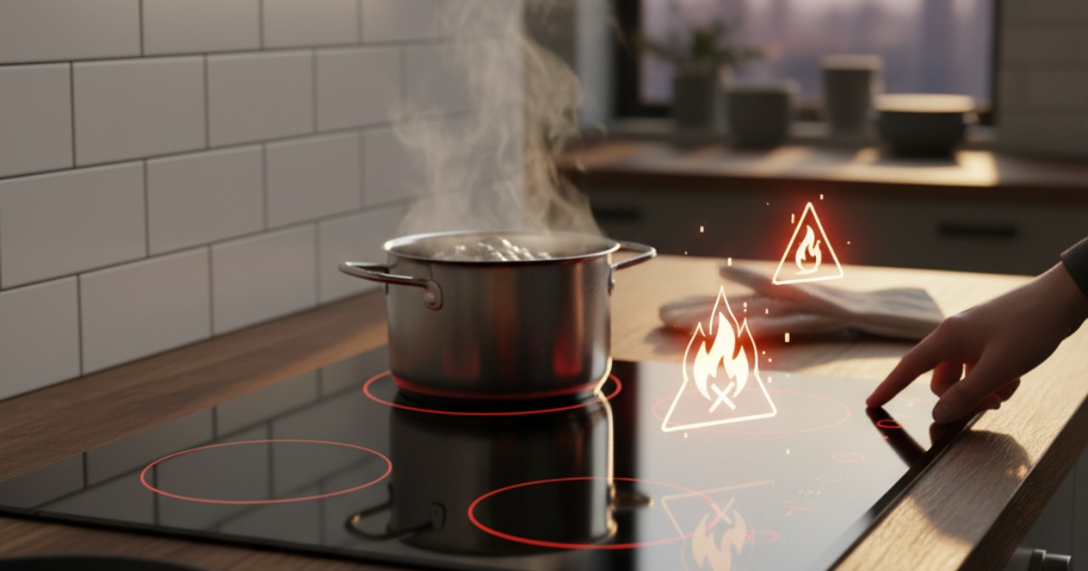 Lưu ý quan trọng để sử dụng bếp hồng ngoại an toàn