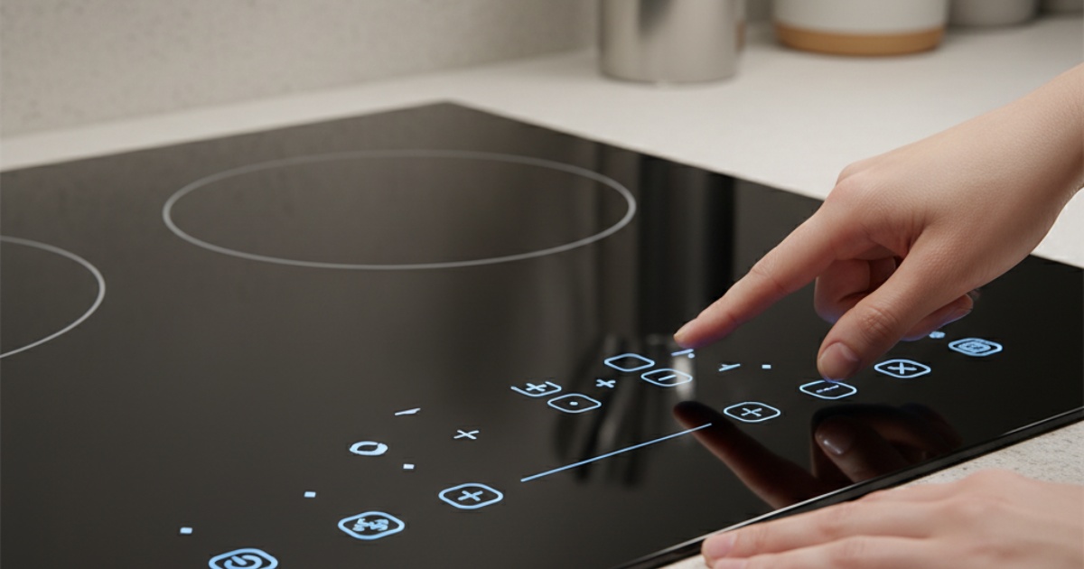 Tìm hiểu bảng điều khiển trước khi xem hướng dẫn sử dụng bếp từ Sanaky