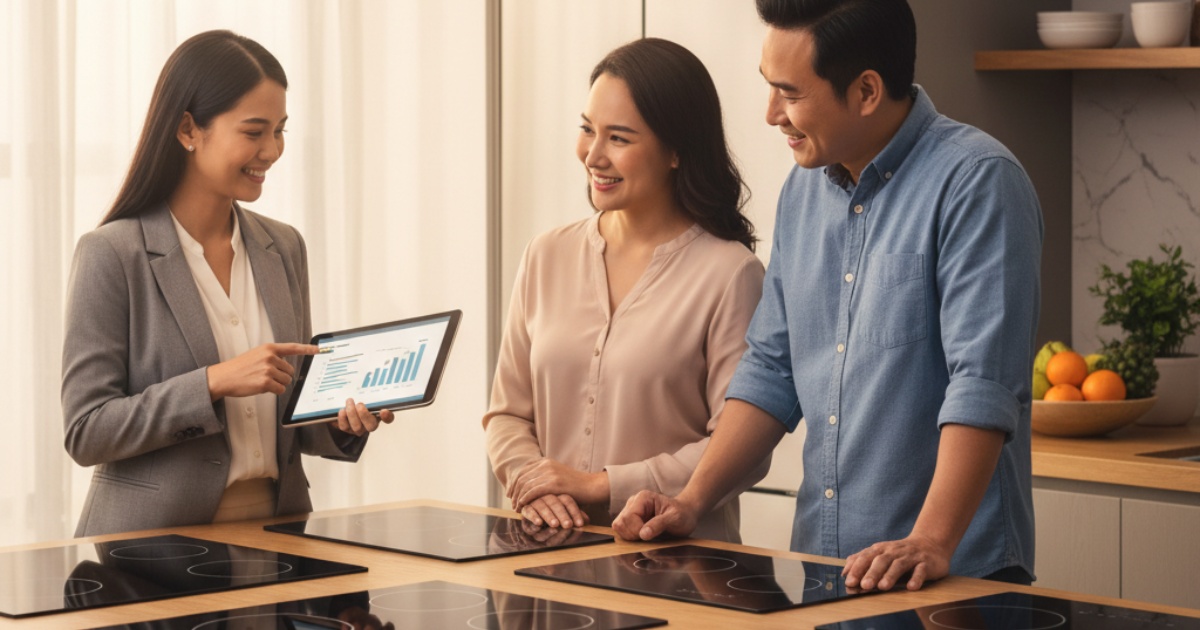 Tư vấn chọn thương hiệu bếp từ phù hợp cho gia đình