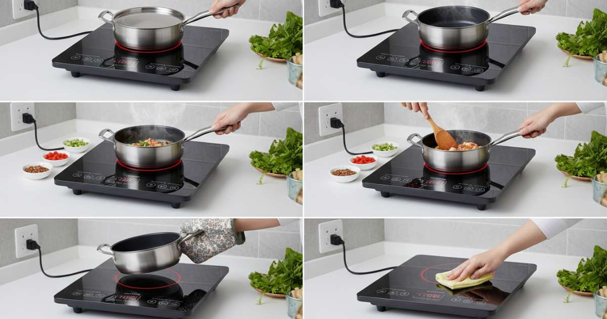 Các bước hướng dẫn sử dụng bếp hồng ngoại Sanaky chi tiết nhất