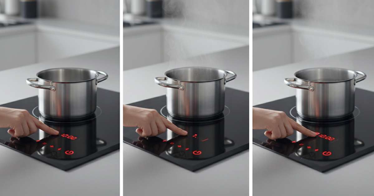 Các bước hướng dẫn sử dụng bếp từ hafele cơ bản nhất