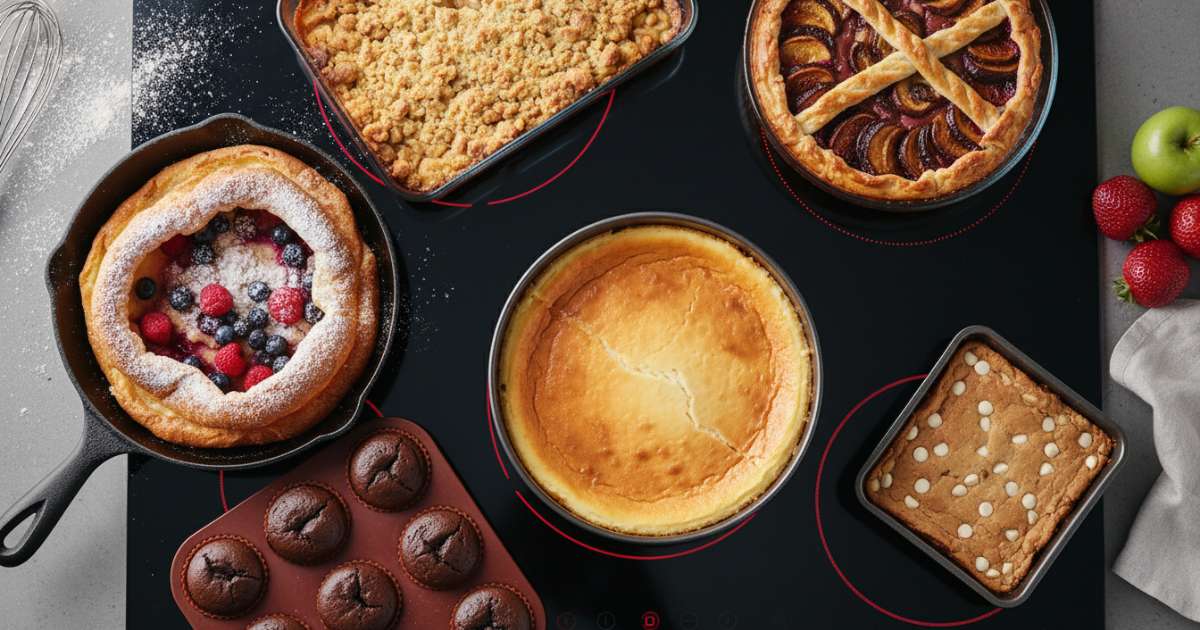 Các loại bánh phổ biến có thể nướng bánh bằng bếp hồng ngoại