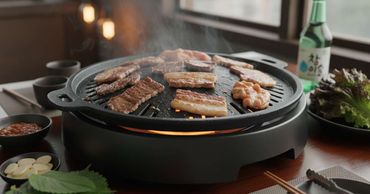 Cách nướng thịt bằng bếp điện thơm ngon chuẩn vị