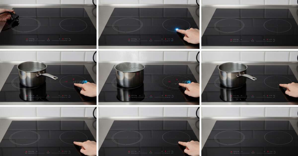 Chi tiết các bước hướng dẫn sử dụng bếp từ Bosch cơ bản