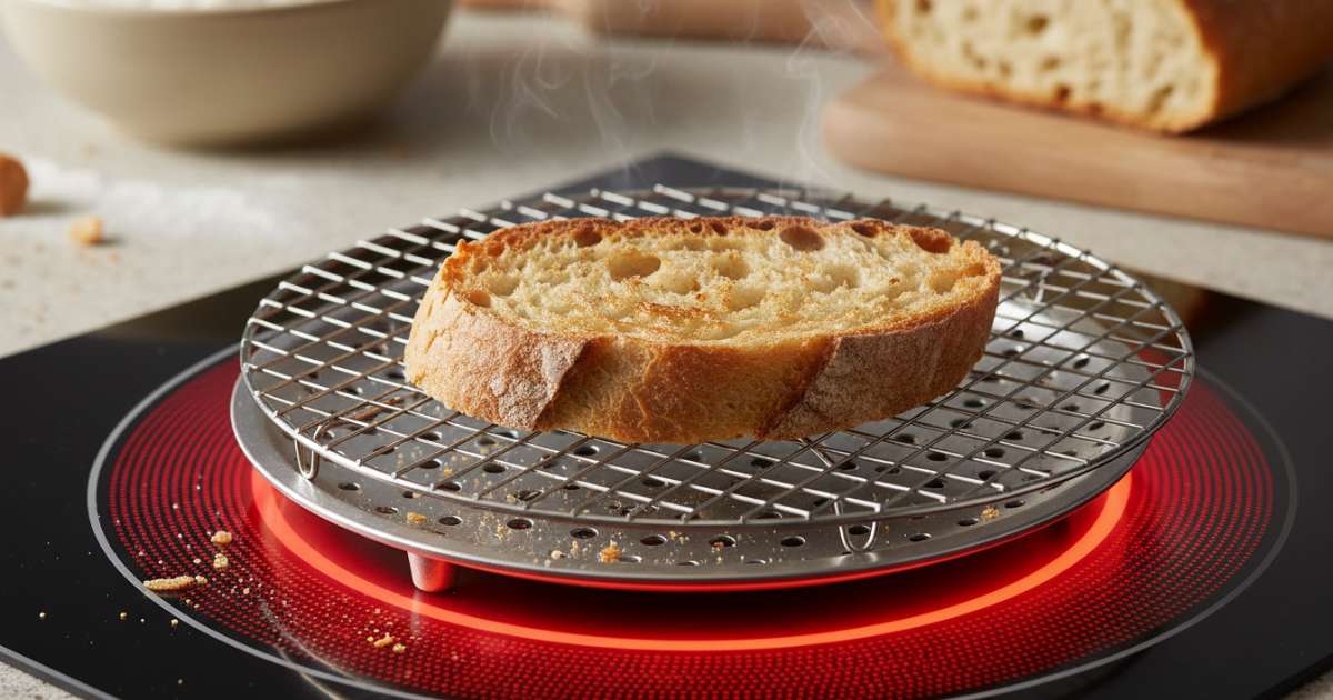 Hướng dẫn cách nướng bánh mì bằng bếp hồng ngoại giòn tan