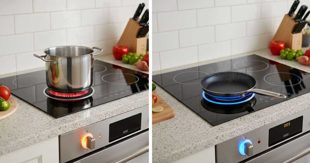 Nguyên lý sinh nhiệt khác nhau giữa hai dòng bếp