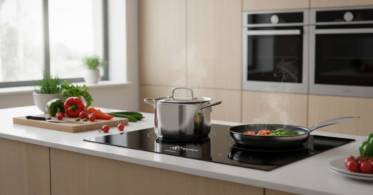 Những đặc điểm về thiết kế và linh kiện của bếp từ Kuchen