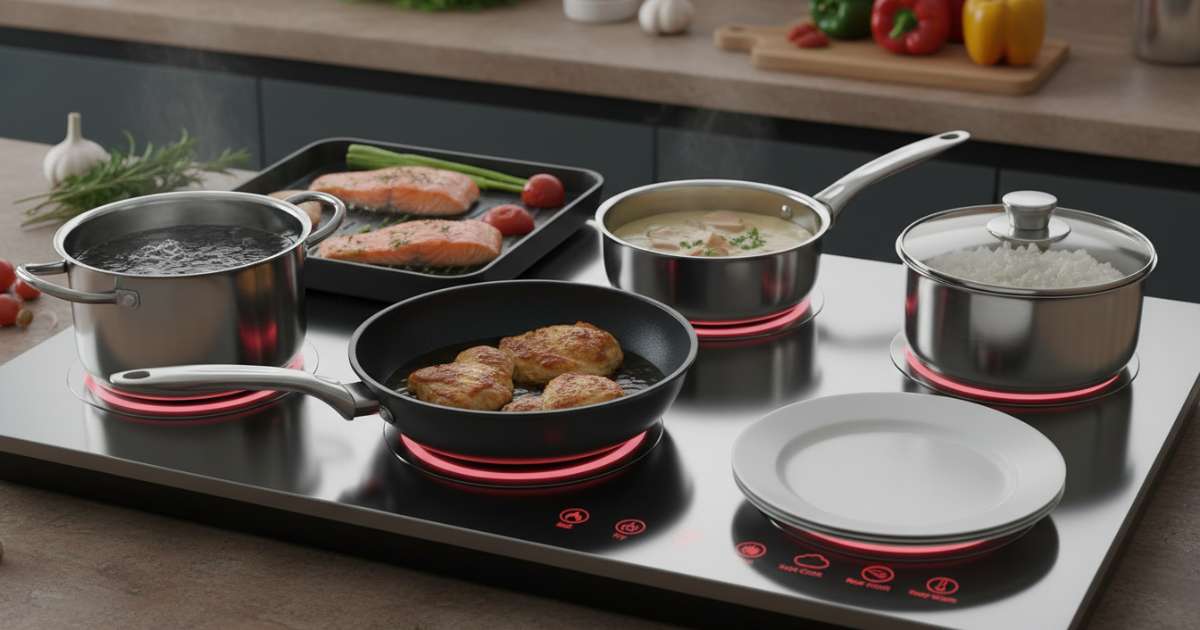 Những chế độ nấu ăn phổ biến khi thực hiện hướng dẫn sử dụng bếp hồng ngoại Sanaky