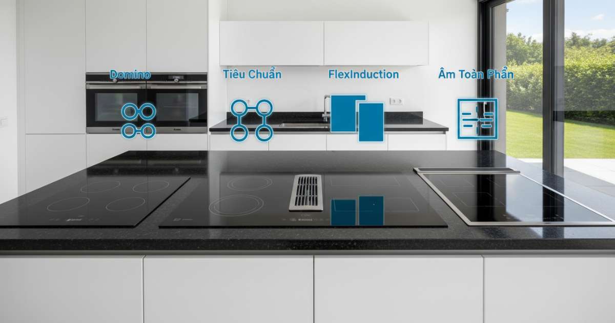 Phân loại các dòng bếp từ Bosch phổ biến hiện nay