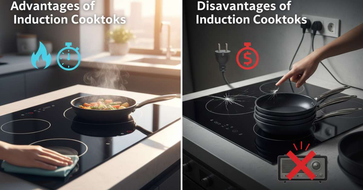 Ưu điểm và nhược điểm khi sử dụng bếp từ