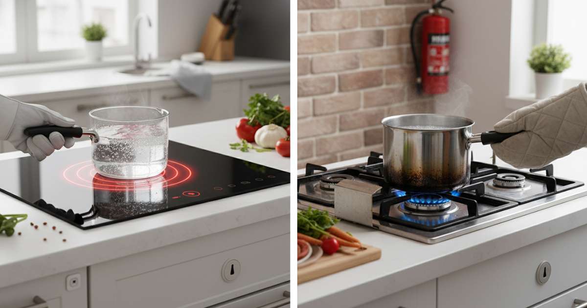 Đánh giá độ an toàn và tính tiện dụng của hai loại bếp