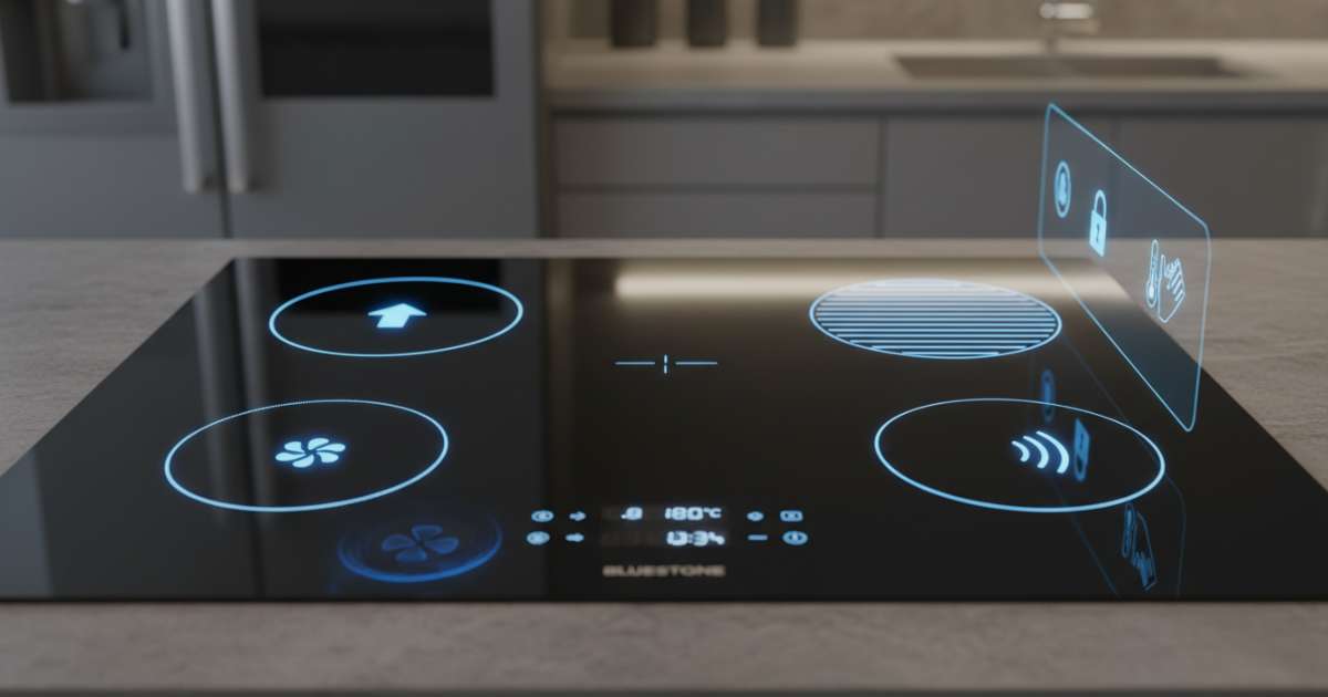 Các tính năng công nghệ nổi bật khi đánh giá bếp từ bluestone