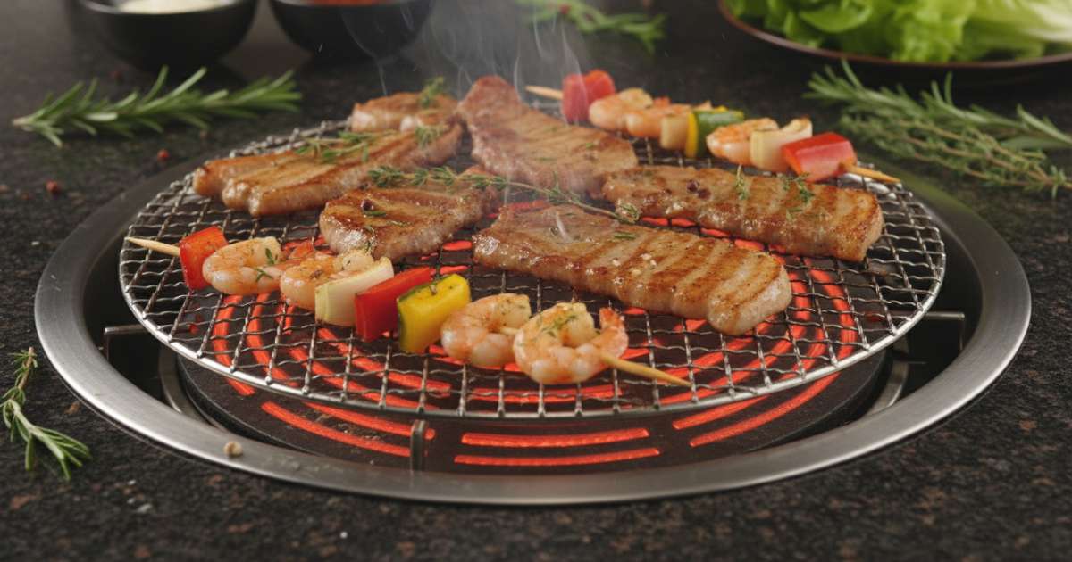 Cách nướng trực tiếp trên bếp hồng ngoại thơm ngon chuẩn vị