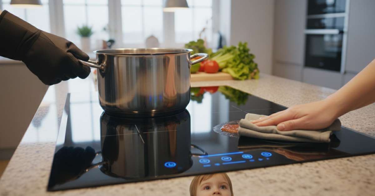 Ưu điểm của kính bếp từ chất lượng cao đối với người dùng